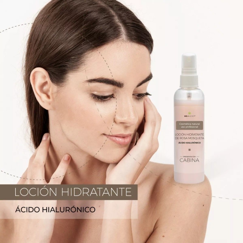Beohemp Loción Hidratante Rosa Mosqueta Y Ácido Hialurónico 250 Ml