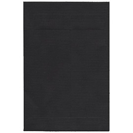 JAM PAPER 6 x 9 Open End Catalog Envelopes - Black - 50/Pack