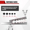 Esakoya Brake Line Flaring Tool Kit with 5 Adapters, Flare