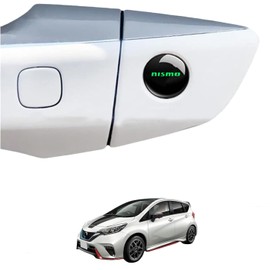 Nismo Car Lock Protection Sticker Door Lock Keyhole Sticker Decal for Car Outdoor Door Handle Decorative Accessories Car Door Lock Cover Protector Key Cylinder Emblem Keyhole Key Cylinder Guard Set of