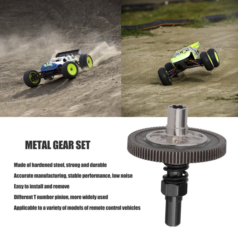 Metal Gear Set Suitable for Arrma Senton 1/10 for Granite