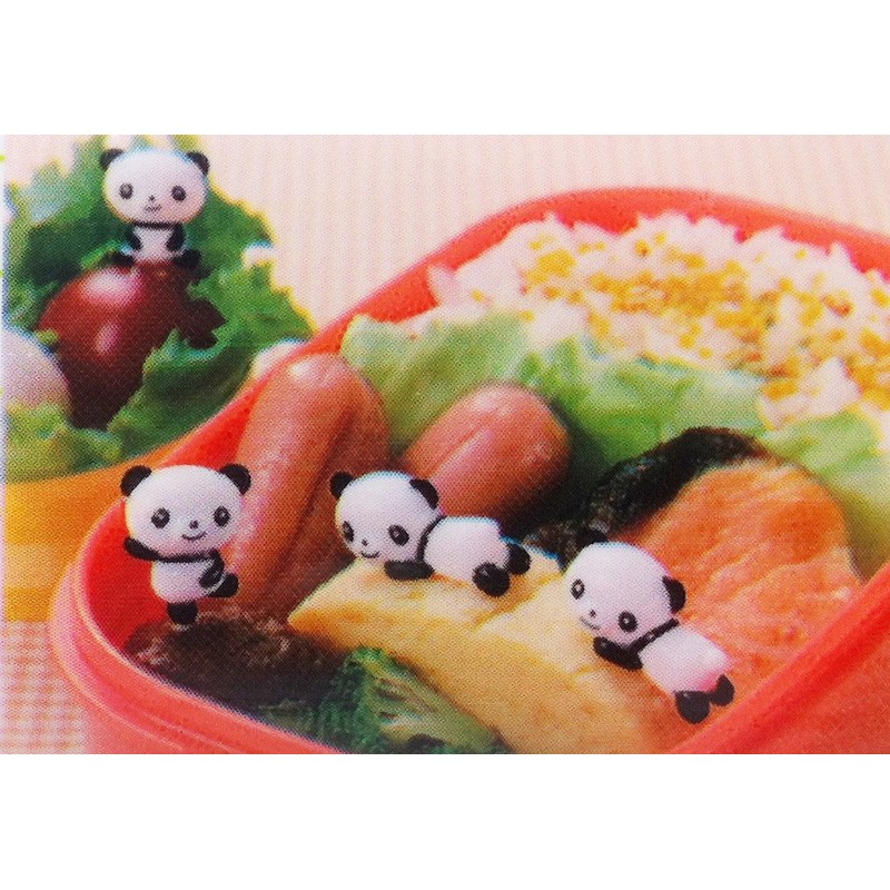 Torne "Bulk Purchase" Character Bento Runun Panda Picks, Set of