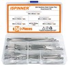 ISPINNER 150pcs 304 Stainless Steel Cotter Pin Clip Key Fastener