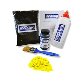 FLOC-KING DIY Flocking Kit - Canary Yellow - Flock powder - Nylon Flock - Easy to Use