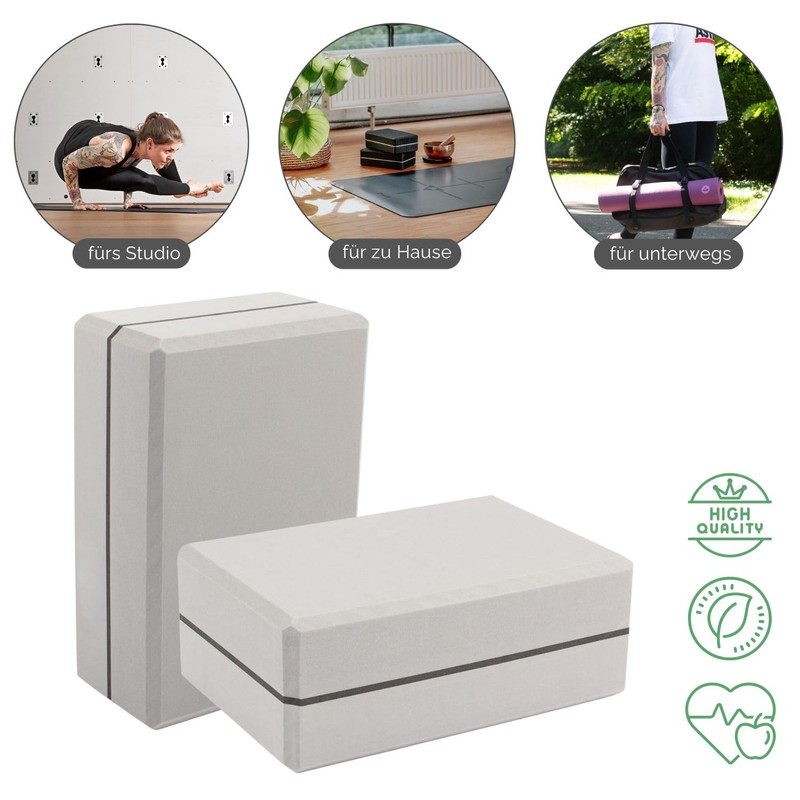 Bodhi ASANA Brick XXL Yoga Block Made of EVA Foam
