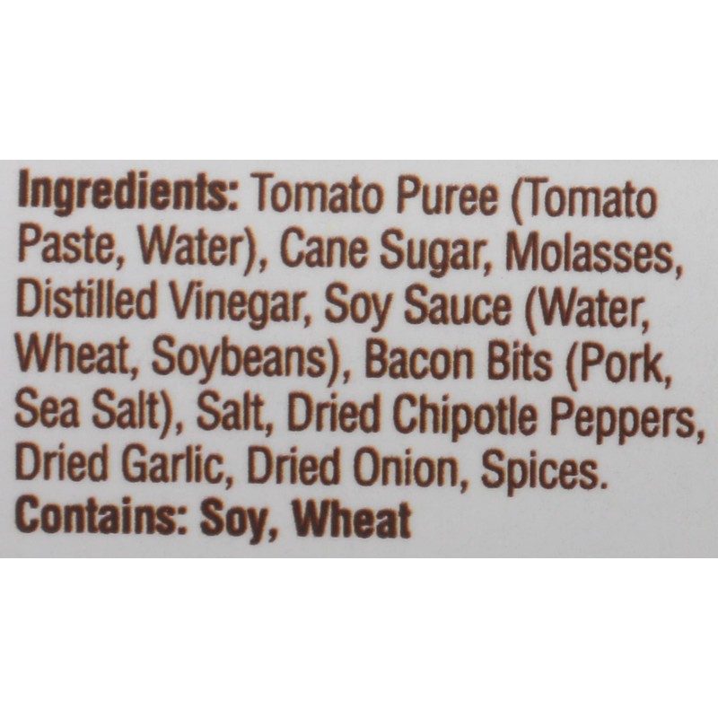 B.Bob's Smoked Bacon Chipotle Sauce, 15.25 Ounces (Pack Of 6)