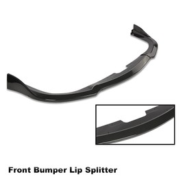 Front Bumper Lip Spoiler Splitter Compatible with Impreza WRX STI All Models 2006-2007, Unpainted Front Bumper Lip Dam Chin Splitter Protector, CS2 Style