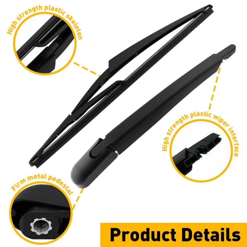 LIANGREN Rear Wiper Arm & Blade Set For Mercedes ML350