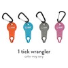 ust Tick Wrangler with Lightweight Design, Ruler and Carabiner for