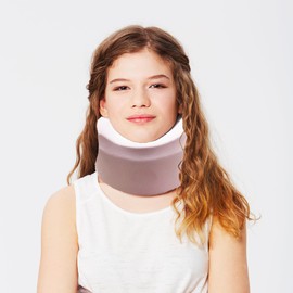 Aogigigio Neck Brace Cover - 2 Pcs Cervical Collar Dust Cover Sleeve for Women, Soft & Comfortable for Sleeping Working Breathable Pink