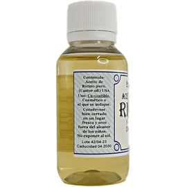 MI NATURISTA Pack 2 Aceite de Ricino Puro Castor Oil de Primera Pestañas Cejas Cabello Piel Barba Bigote Comestible y Cosmetico