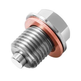 leruiyezs Magnetische Ölablassschraube M14x1,5 Mit Ölablassschraube Dichtung Aus Edelstahl Für Auto Motorrad Boot Traktor Öl Ablassen Schraube Mit Kupfer Unterlegscheiben Und Starkem Magnet