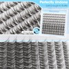 Spider Lash Clusters Fluffy Eyelash Extensions Wispy Individual Lashes Natural