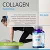 Collagen + Hyaluronic Acid - 180 Capsules - Enriched with