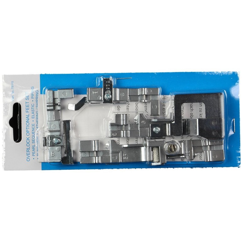 Gritzner 788 Overlock Foot Set (5-Piece)