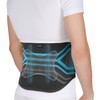 Dr. Scholl's Compression Back Support with Massaging Gel, Breathable Fabric,