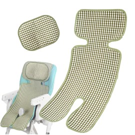 Universal Stroller Cooling Pad, Breathable Cooling Pad for Stroller,Detachable 2-Piece Cooling Cushion,Fits Strollers, Car Seat, High Chair, Bassinet, Swing,Car Seat Cooler