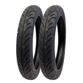 MMG Set of 2 Tires 2.50-16 (P83) Front/Rear Motorcycle Sport Street Performance Tread