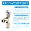 ERGAOBOY Pack of 2 8 mm OD Copper Nickel-Plated 3
