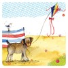 Alex Clark Dog & Kite Coaster