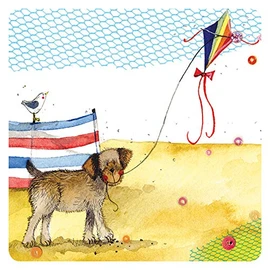 Alex Clark Dog & Kite Coaster