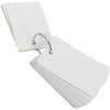 TEHAUX 1 Set Blank Flash Cards Small Note Cards for