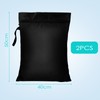 Dunkwckore Pack of 2 Wet Bag, Wet Bag with Zip,