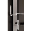 Scheffinger V77 Door Bolt Überfallschutz for Apartment Doors, 100% Steel,