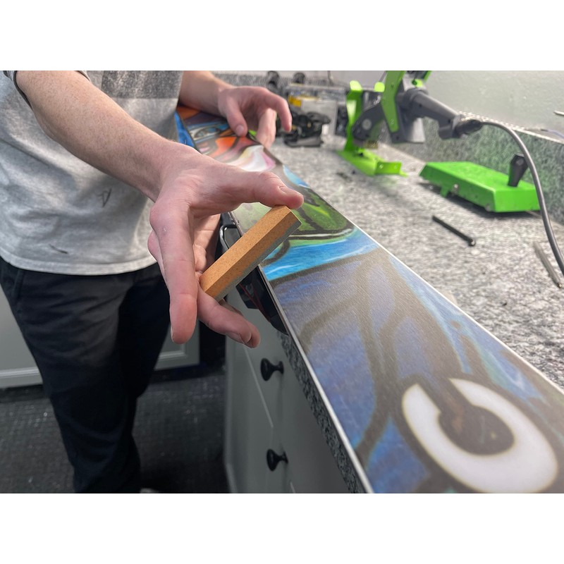 STAGE Dual-Sided Pocket Stone - 180/400 Grit - Ski Tuning/Ski