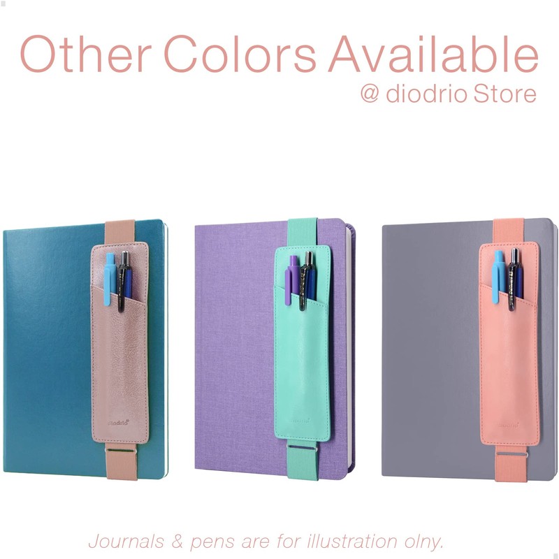 Adjustable Elastic Band Pen Holder, Pencil Holder, Pen Sleeve Pouch