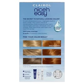 Clairol Nice'N Easy Crème 8R Medium Reddish Blonde (1 Kit)