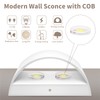 Lightess Modern LED Wall Sconce Light Dimmable 12W Up Down