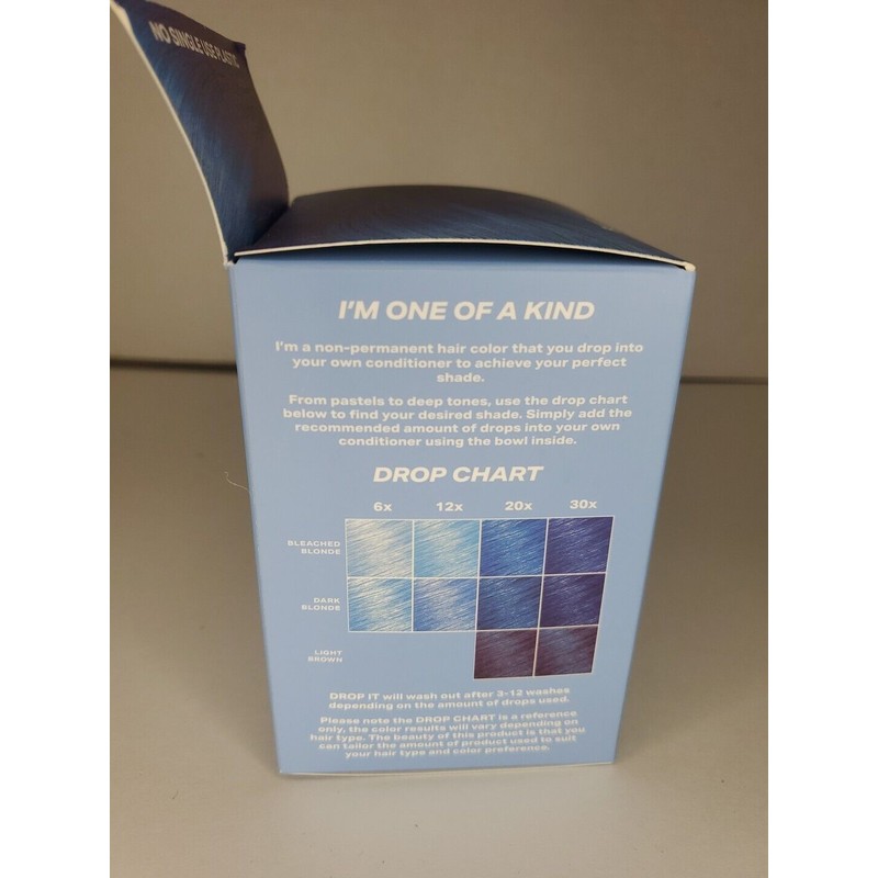 Shrine Drop It Temporary Blue Hair Color- Mix Dye With
