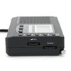 Portable Mini Radios FM/MW/SW Receiver with Digital Alarm Clock FM