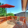 Dolibest Deck Umbrella Mount with Plastic Sleeves - Patio Umbrella