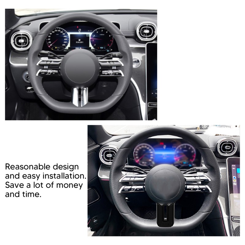 Steering Wheel Cover Trim Replacement for Benz C‑Class W206 E‑Class