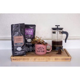 Toasted Almond Flavored Coffee SWP Decaf, Specialty Arabica Coffee, Medium Roast, 12 ounce, Automatic Drip (Ground)