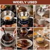 Lainballow 18/10 Stainless Steel Butter Warmer, 400ml Butter Melting Pot