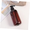 CAXUSD Travel-Ready 250ml Shampoo Press Bottles Reusable Lotion Containers for