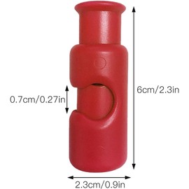 Yeanifeana 6 Clips de cierre, clips de cierre presionados, clips de cierre para bolsas, clips reutilizables para bolsas de congelador, clips de alimentos para el hogar, cocina, (3 colores/6PC)