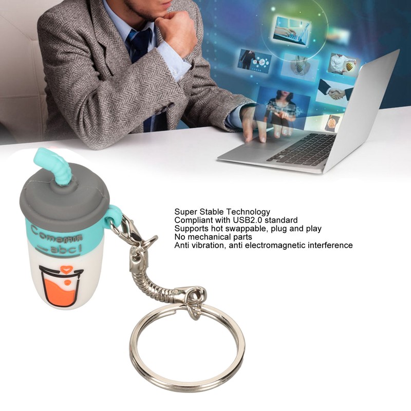 USB2.0 U Disk Support Hot Swappable Plug and Play Cartoon