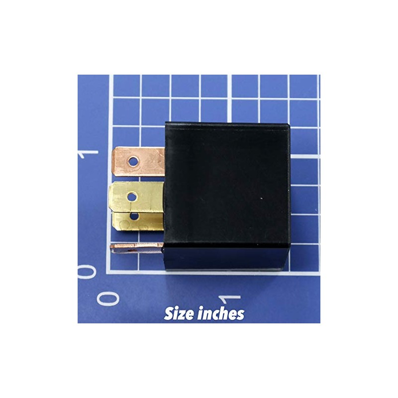 Song Chuan Coil"Sealed" SPST 50A 12VDC Relay (Pack of 3)