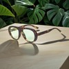 ADE WU Trendy Designer Inspired Aviator Style Sunglasses Retro 70s