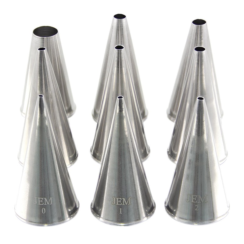 PME JEM Round Piping Nozzle no. 1, Silver