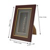 Miniature Flute Exquisite Color Photo Frame Packed Elegant Durable Mini