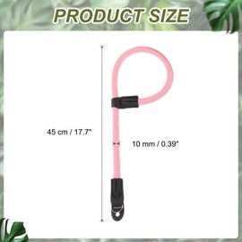 PATIKIL Camera Strap, Nylon Climbing Rope Camera Wrist Strap Digital Camera Hand Strap for Nikon Video Camcorder Monocular Photographers, Pink