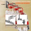 Dr.DJ Wall Mount Coat Hanger Holder Black Clothes Drying Organizer