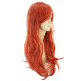 BERON 26'' Long Curly Cosplay Constume Party Wig (Orange)