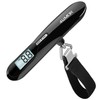 Electronic Luggage Scale, 4UMOR Portable Digital Suitcase Hanging Scales with