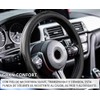 Universal Auto Funda para Volante de Coche con Cuero (14.5-15